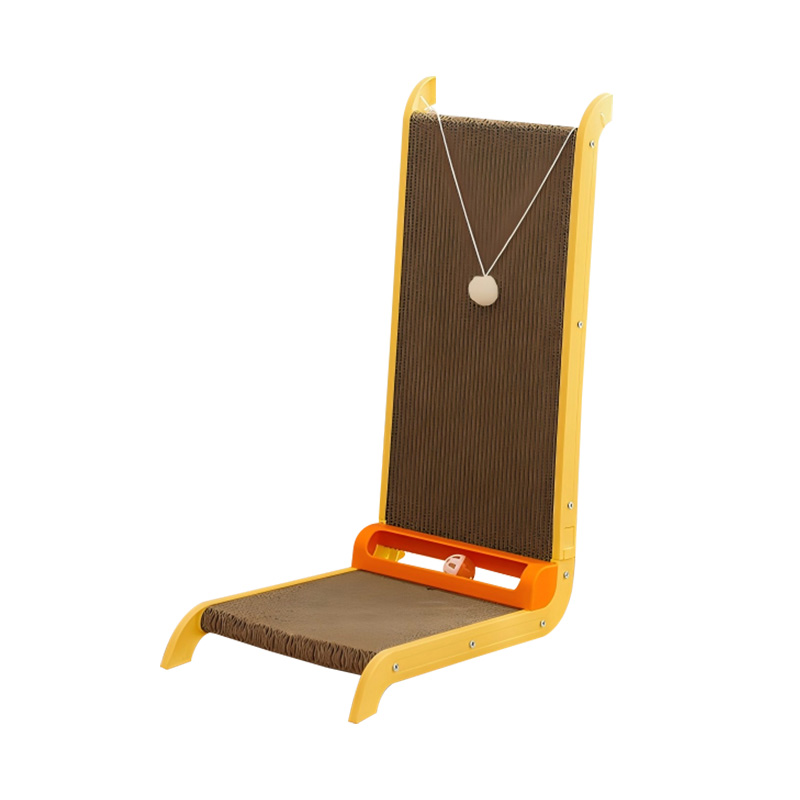 لوح خدش قطط بسيط على شكل حرف L مقاوم للتآكل وغير قابل للتقطيع